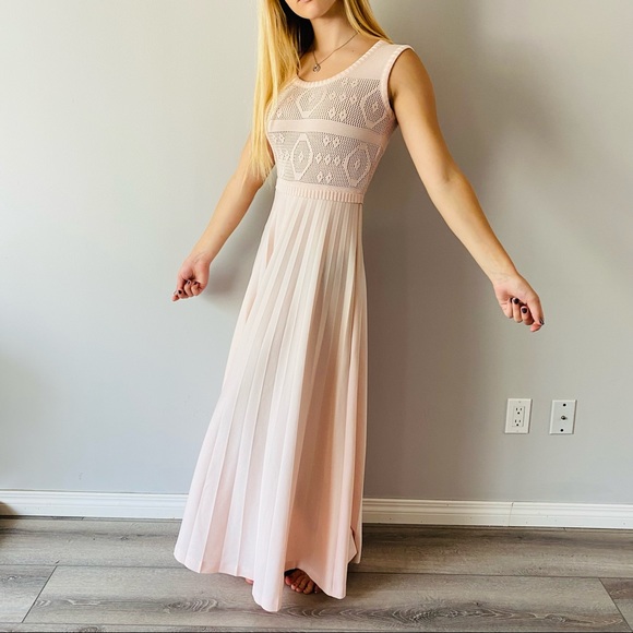 Vintage 1970’s Tricot Partout maxi dress knit 6/8 - Picture 7 of 9